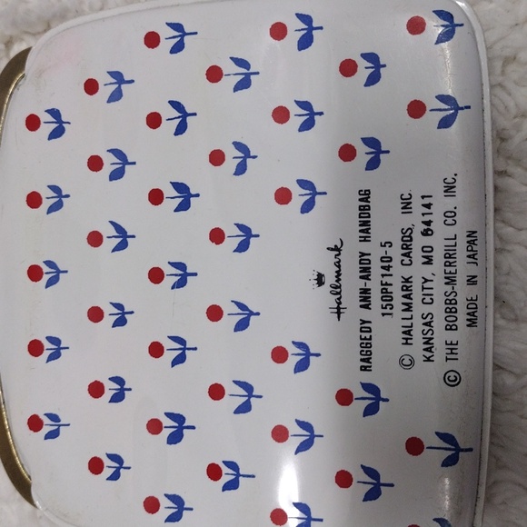 Vintage Toy Hallmark Raggedy Ann Andy Mini Handbag - Picture 5 of 13